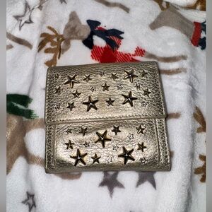 Jimmy Choo sparkle’s and stars studded wallet